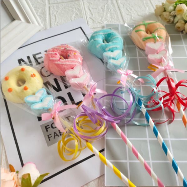 Colorful Paper Balloon Sticks - 图片 3