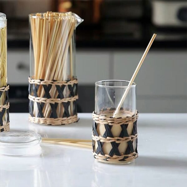 100% Composable Natural Wheat Drinking Straws - 图片 2