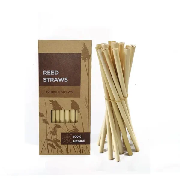 Biodegradable Reed Straws for Drinking - 图片 4