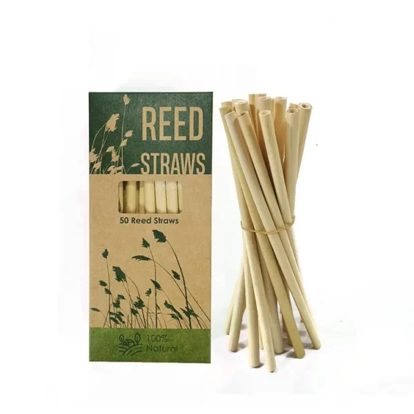 Biodegradable Reed Straws for Drinking - 图片 3