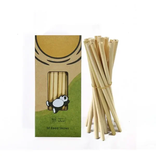 Biodegradable Reed Straws for Drinking - 图片 2